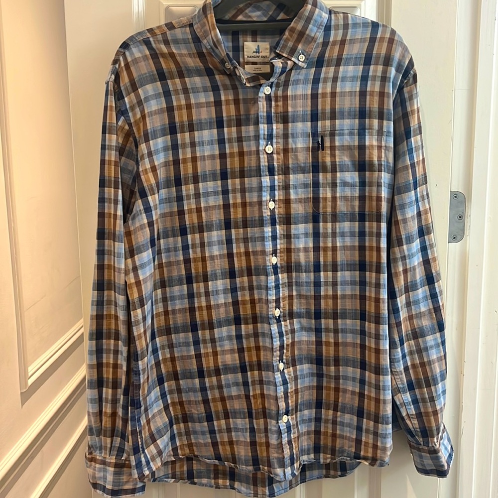 Johnnie-o Men’s Large Fletcher Button down